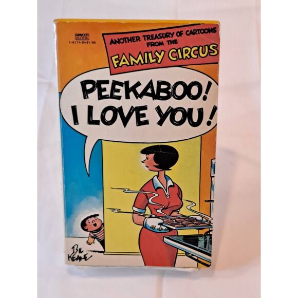 Peekaboo! I Love You! (The Family Circus) by Bil Keane (1971 MMPB) - Picture 1 of 6